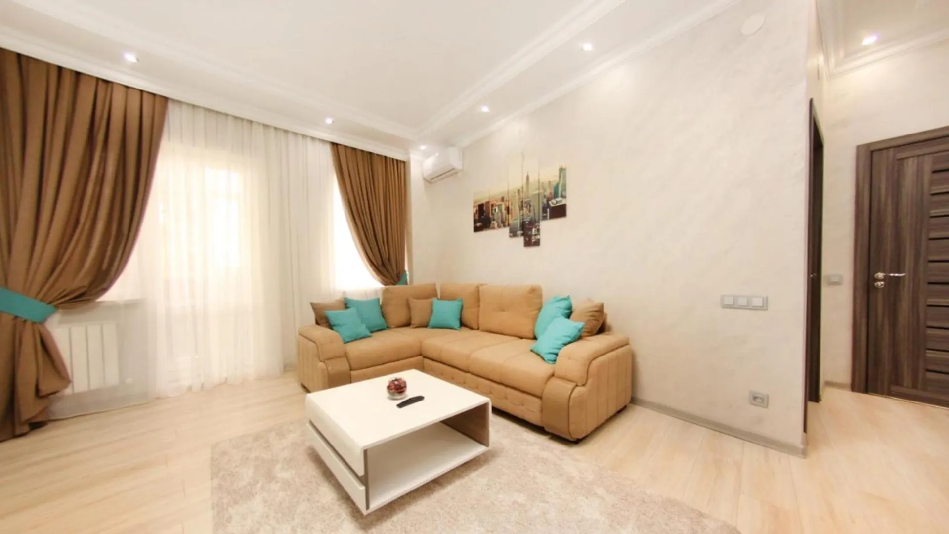 Апартаменты В Современном Районе Выбор Путешественника Almaty Apartment